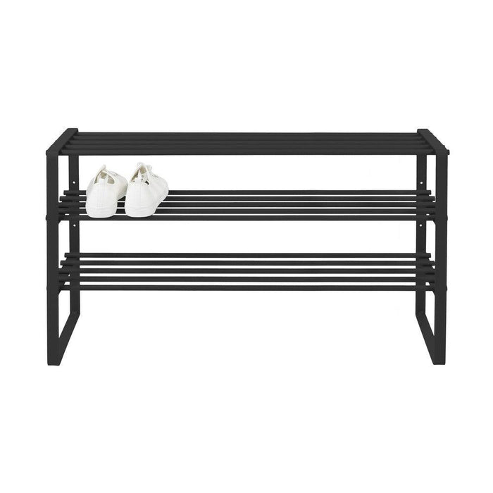 Schoenenrek REX SR 2 - 100 cm Staal Zwart 100x29x48.5cm Spinder Design-Schoenenrekken-Spinder