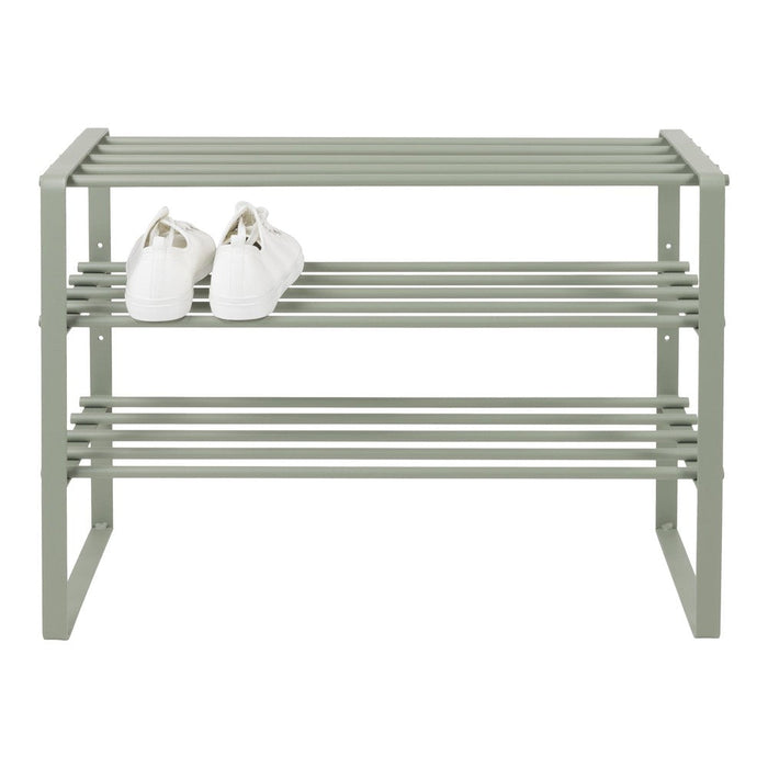 Schoenenrek REX SR 2 Staal Dusty Green 70x29x48.5cm-Schoenenrekken-Spinder