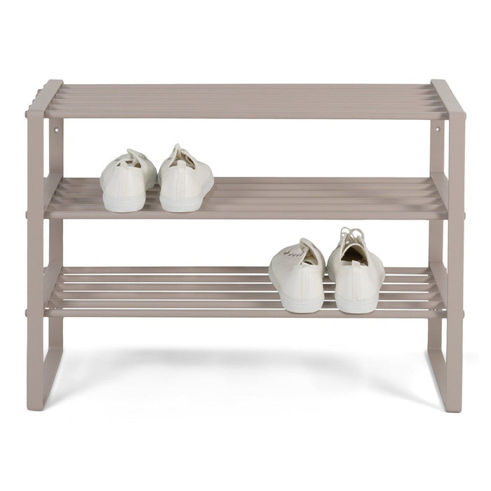 Schoenenrek REX SR 2 Staal Silky Taupe 70x29x48.5cm-Schoenenrekken-Spinder