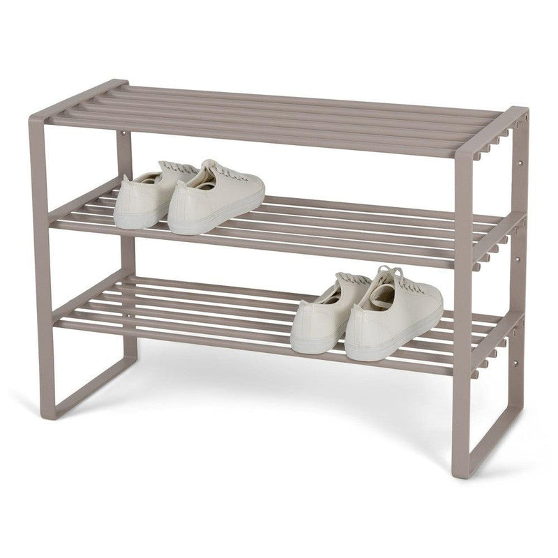 Schoenenrek REX SR 2 Staal Silky Taupe 70x29x48.5cm-Schoenenrekken-Spinder