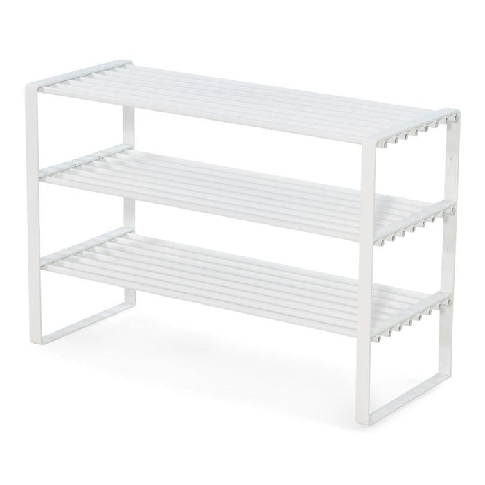 Schoenenrek REX SR 2 Staal Wit 70x29x48.5cm Spinder Design-Schoenenrekken-Spinder