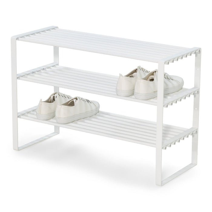 Schoenenrek REX SR 2 Staal Wit 70x29x48.5cm Spinder Design-Schoenenrekken-Spinder