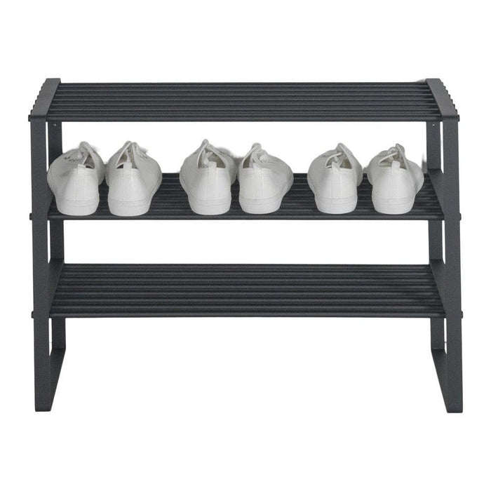 Schoenenrek REX SR 2 Staal Zwart 70x29x48.5cm Spinder Design-Schoenenrekken-Spinder