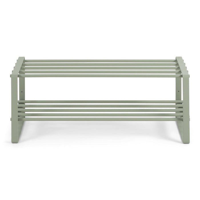 Schoenenrek REX Staal Dusty Green 70x29x27cm Spinder Design-Schoenenrekken-Spinder