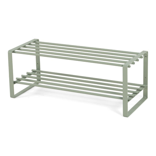 Schoenenrek REX Staal Dusty Green 70x29x27cm Spinder Design-Schoenenrekken-Spinder