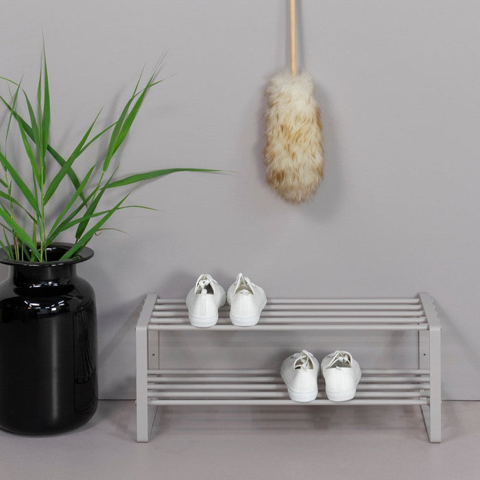 Schoenenrek REX Staal Silky Taupe 70x29x27cm Spinder Design-Opbergkasten-Spinder