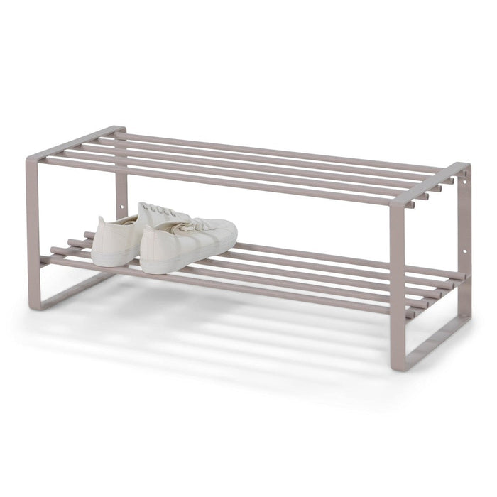 Schoenenrek REX Staal Silky Taupe 70x29x27cm Spinder Design-Schoenenrekken-Spinder