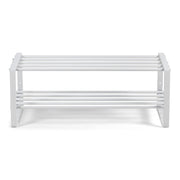 Schoenenrek REX Staal Wit 70x29x27cm Spinder Design-Schoenenrekken-Spinder