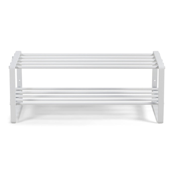 Schoenenrek REX Staal Wit 70x29x27cm Spinder Design-Schoenenrekken-Spinder