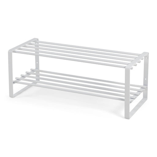 Schoenenrek REX Staal Wit 70x29x27cm Spinder Design-Schoenenrekken-Spinder