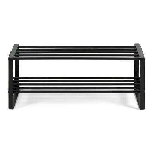 Schoenenrek REX Staal Zwart 70x29x27cm Spinder Design-Schoenenrekken-Spinder