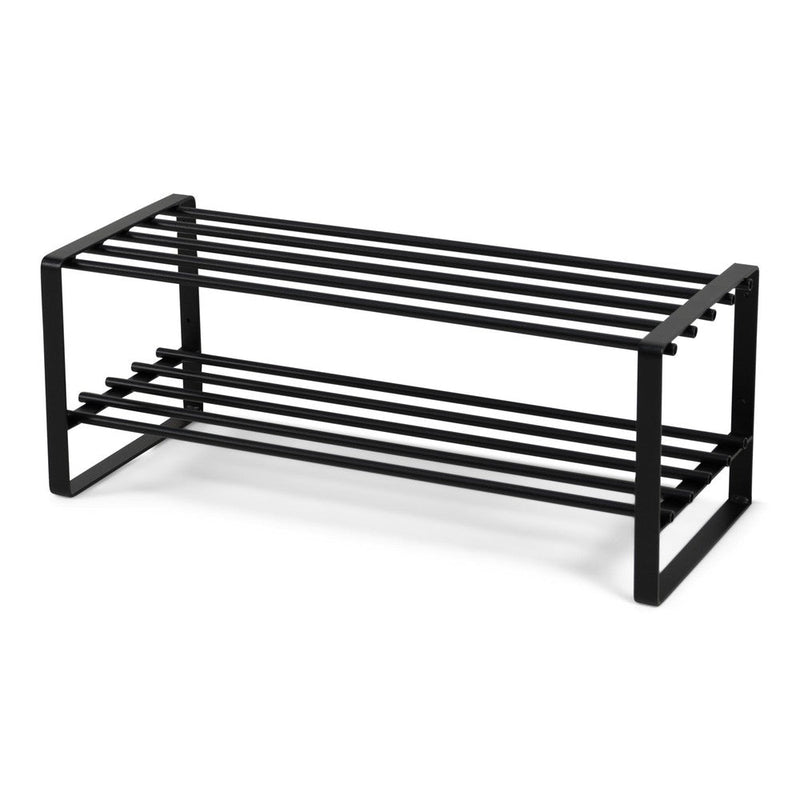Schoenenrek REX Staal Zwart 70x29x27cm Spinder Design-Schoenenrekken-Spinder