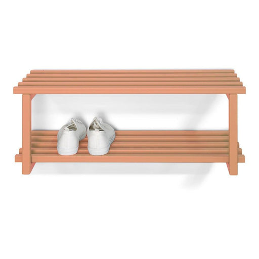 Schoenenrek RIZZOLI Staal Clay Terra 71x34x26cm Spinder Design-Schoenenrekken-Spinder