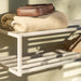 Schoenenrek SCHOOL 120 Staal Silky Taupe 118x30.5x20.5cm-Schoenenrekken-Spinder