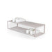 Schoenenrek SCHOOL 80 Staal Silky Taupe 78x30.5x20.5cm Spinder Design-Schoenenrekken-Spinder