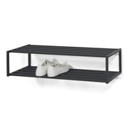 Schoenenrek SCHOOL 80 Staal Zwart 78x30.5x20.5cm Spinder Design-Schoenenrekken-Spinder