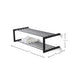 Schoenenrek SOENZ Staal Zwart 80x33.5x23cm Spinder Design-Schoenenrekken-Spinder
