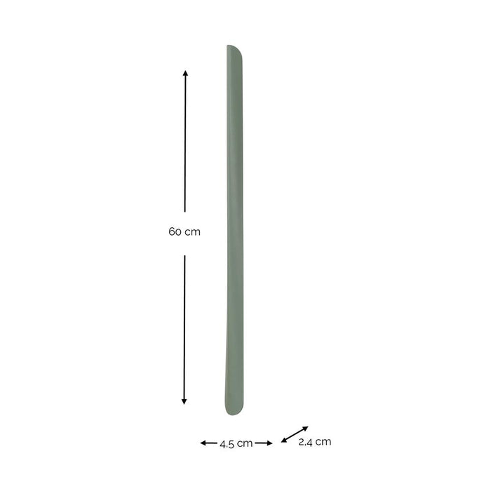 Schoenlepel DON Staal Dusty Green White Sand 2.4x4.5x60cm-Schoenenrekken-Spinder