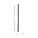 Schoenlepel DON Staal Dusty Green White Sand 2.4x4.5x60cm-Schoenenrekken-Spinder