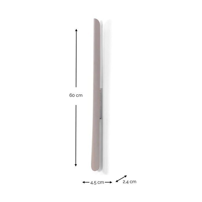 Schoenlepel DON Staal Silky Taupe White Sand 2.4x4.5x60cm-Opbergkasten-Spinder