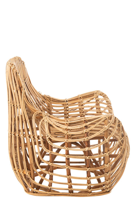 Seat Ana Rattan Natural-Fauteuils-J-Line