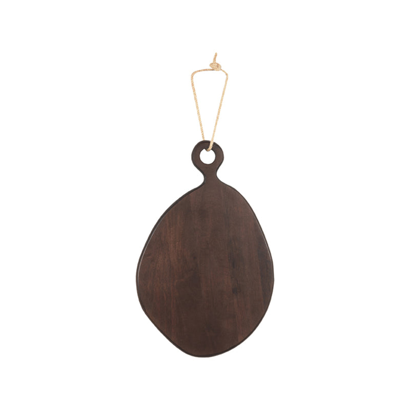 Serveerplank Espresso Mangohout - 40x26x2 cm-Wanddecoratie-LABEL51