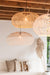 Set Of 3 Lamp Shades Rattan Natural-Hanglampen-J-Line