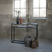 Side table DANIËL 120 Staal Zwart 120x30x90cm Spinder Design-Bijzettafels-Spinder