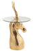 Sidetable Antelope Resin/Glass Gold-Bijzettafels-J-Line