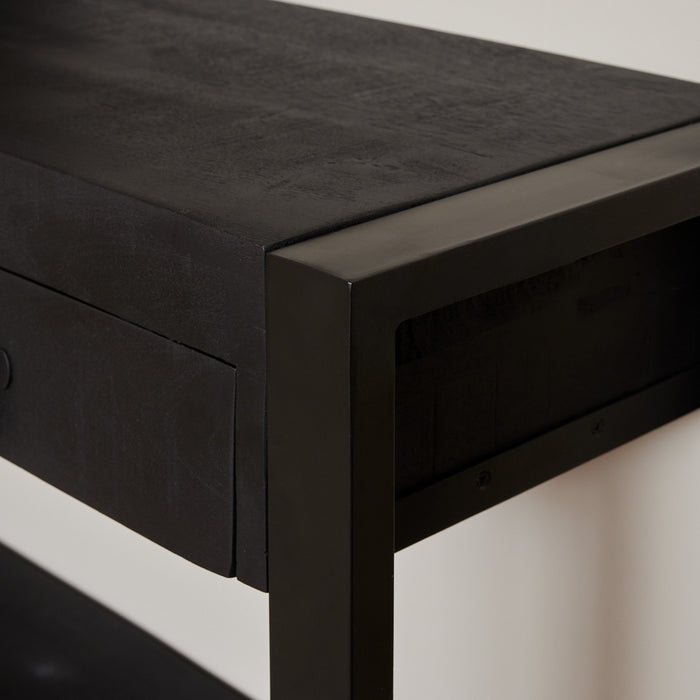 Sidetable Boaz Black | 150 cm-Consoletafels-Starfurn