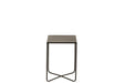 Sidetable Cross Frame Metal Black-Bijzettafels-J-Line