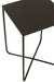 Sidetable Cross Frame Metal Black-Bijzettafels-J-Line