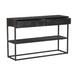 Sidetable Denver Black | 2 lades-Consoletafels-Starfurn