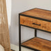 Sidetable Denver | Mangohout en metaal-Consoletafels-Starfurn