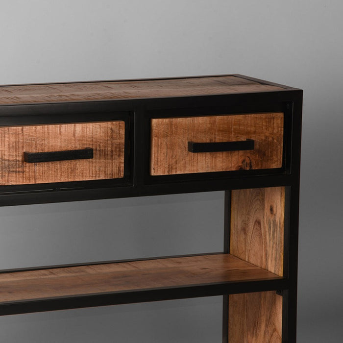 Sidetable Tampa - Rough - Mangohout-Bijzettafels-LABEL51