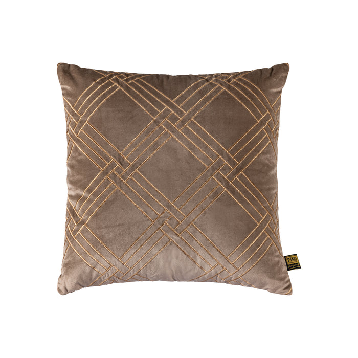 Sierkussen Cerine Stof Bruin 3x45 cm-Kussens-PTMD
