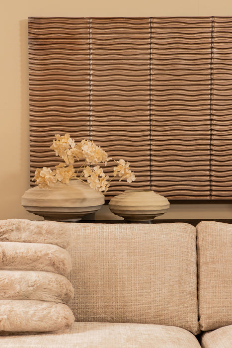 Sierkussen Divvo Bont Beige Vierkant-Kussens-PTMD