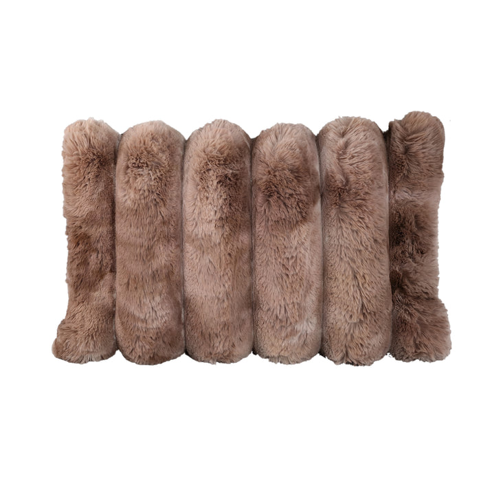 Sierkussen Divvo Bont Bruin Rectangle-Kussens-PTMD