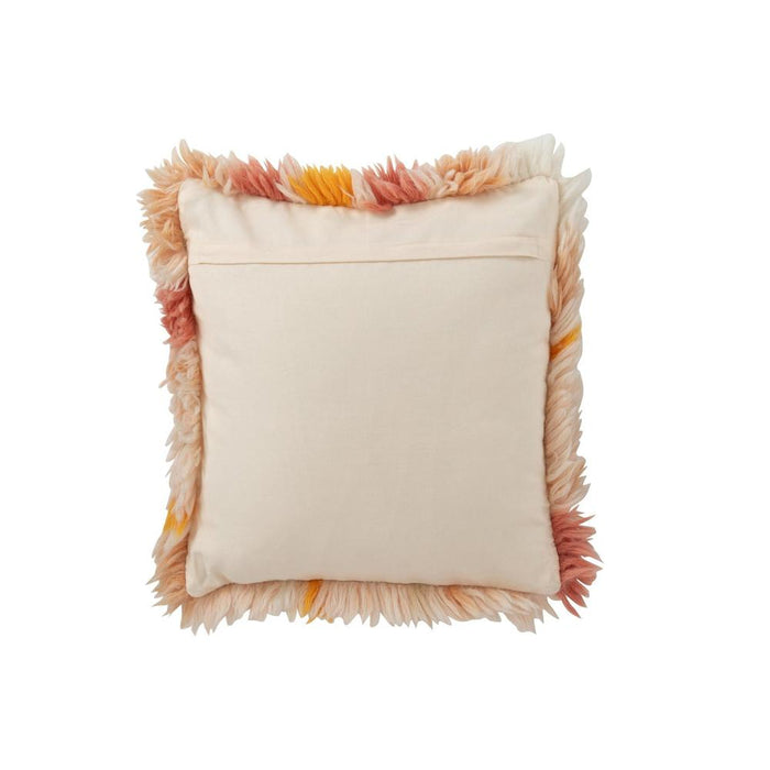 Sierkussen Geometric Wool Multicolored-Decoratief kussen-J-Line