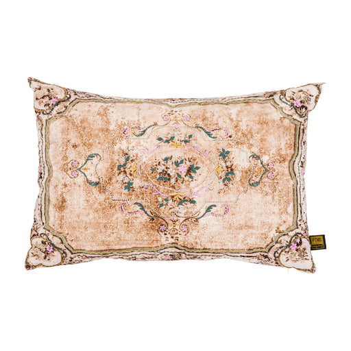 Sierkussen Khatie Katoen Bruin Embroider-Kussens-PTMD