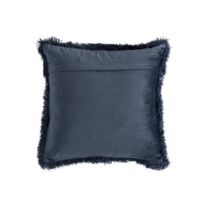 Sierkussen Nous Stof Blauw 3x45 cm Vierkant-Kussens-PTMD
