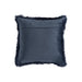 Sierkussen Nous Stof Blauw 3x45 cm Vierkant-PTMD