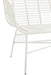 Sitting Bank Celeste Outdoors Met | Rattan Wit-Tuinbanken-J-Line