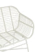 Sitting Bank Celeste Outdoors Met | Rattan Wit-Tuinbanken-J-Line