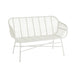 Sitting Bank Celeste Outdoors Met | Rattan Wit-Tuinbanken-J-Line