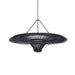 Sky Hanglamp - Zwart - L - 60 cm-Hanglampen-Bazar Bizar