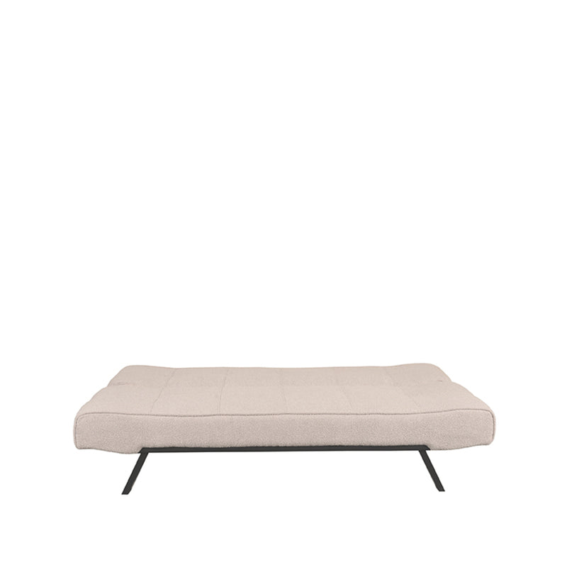 Slaapbank King Naturel Boucle King | Zwarte Poot 181x85x82 cm-Slaapbanken-LABEL51