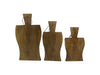 Snijplanken - Naturel - Mangohout - Set van 3-Keukenaccessoire-HSM Collection