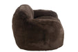 Sofa Cutie Polyester Brown Large-2-Zitsbanken-J-Line