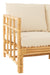 Sofa Elise+Cushion 3 Person Rattan/Textile Natural/White-3-Zitsbanken-J-Line